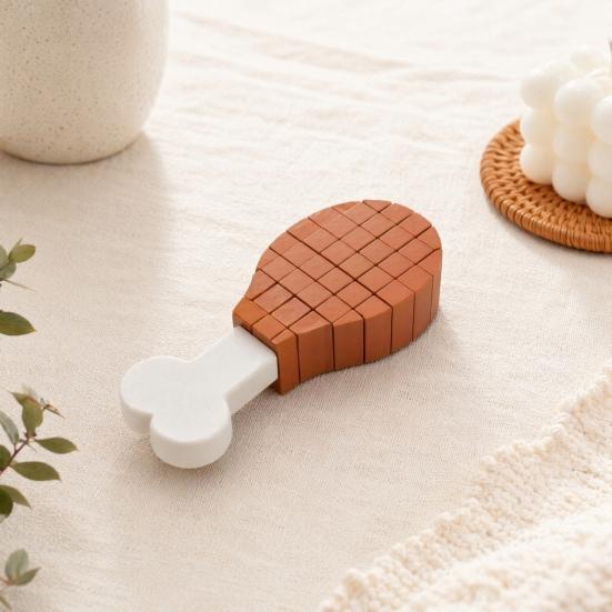 Umbra Studio 3D Printed Chicken Leg Fidget Toy, Twist Spiral Stress Relief Sensory Desk Toy for Kids Adults Anxiety