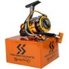 SOUGAYILANG Carbon Fiber Rod Telescopic Fishing Rod M Power Spinning Reel Fishing Tackle Fishing Set