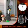 Halloween Porch Outfit Witch Clothes For High Cement Or Plastic Costume For Yard Outdoor Garden Patio Dress Up Concrete Statue Holiday Decor
