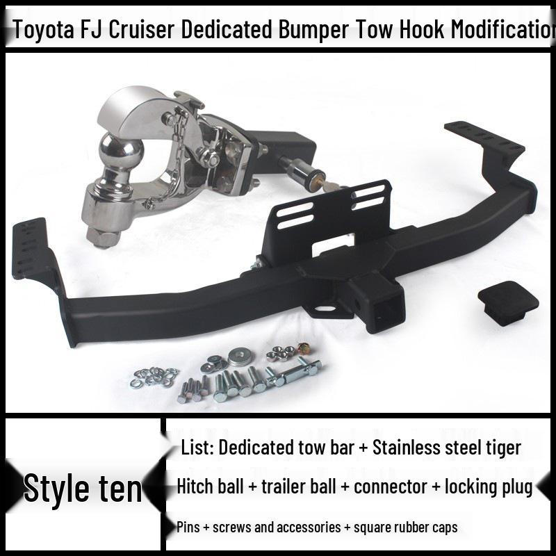 Toyota FJ Cruiser Prado Модифицированный Крюк для Буксировки Прицепа Кронштейн Голова Тигра