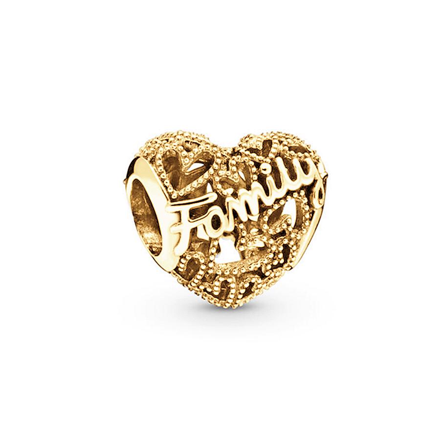 Sparking Gold Animal Heart Clip Charm Beads Dangle Fit Original Snake Bracelet Necklace Beads For Diy Jewelry Women Gift