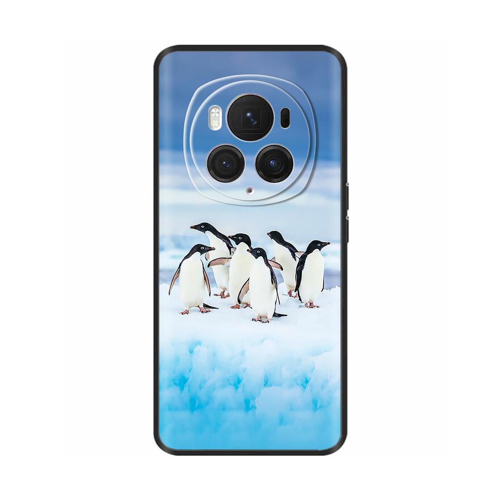 For Honor Magic6 Pro 5G Case Black Bumper Soft TPU Silicone Funda Capa for Honor Magic6 Magic 6 Pro Lite 5G Back Cover Coque Bag