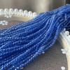 5 нитей, бусины из натурального камня шпинели, бохо яркие королевско-синие свободные бусины-разделители, 2 мм, 3 мм для DIY ожерелья, браслета, аксессуаров для ножных браслетов, рукоделия, 38 см