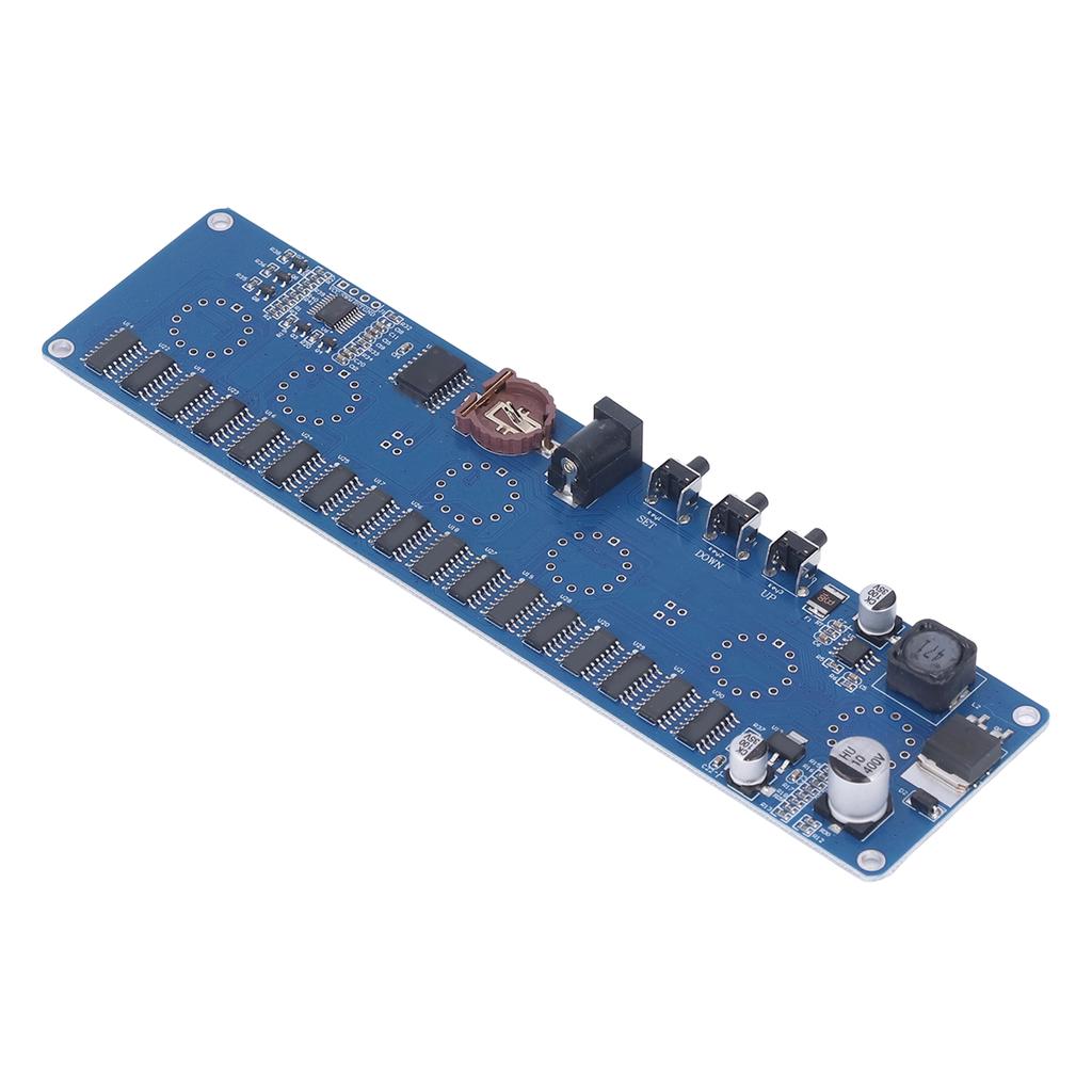 Комплект для самостоятельной сборки ламповых часов Nixie, многоцветный дисплей на 12 и 24 часа, IN14, комплект для сборки светящихся ламповых часов