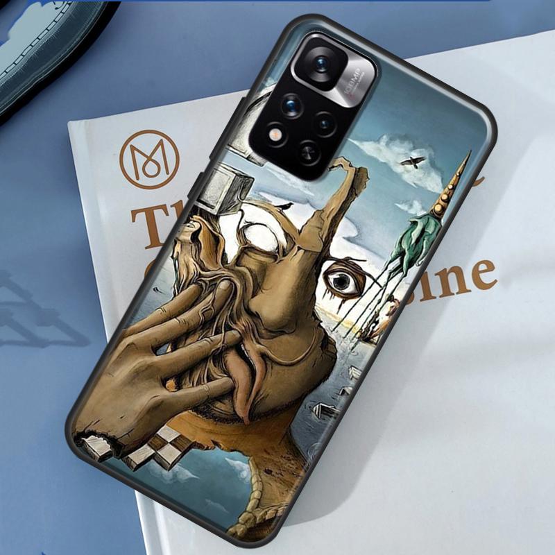 Художественный чехол Сальвадора Дали Для Xiaomi Redmi Note 13 12 11 9 10 14 Pro 9S 10S 11S 12S Redmi 14C 10C 12C 13C Обложка