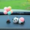 Panda Pig Car Ornaments Cute Cartoon Decorative Accessories Car Interior Ornaments  Car Decoration