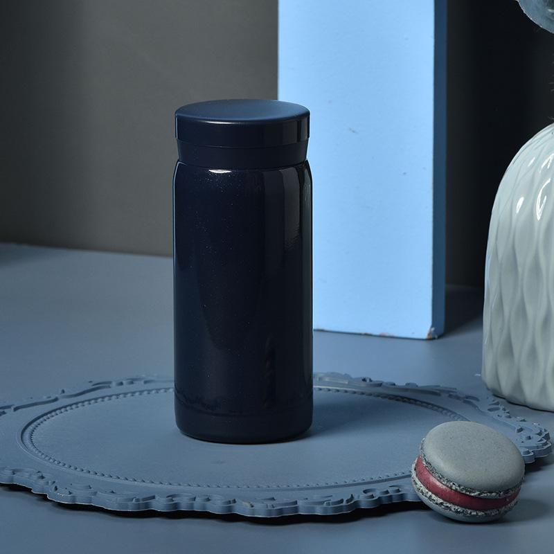 Stainless Steel Thermos Cup, Portable Mini Carry-On Water Cup Girl Pocket Cup