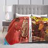 Пледы с конфетами Haribo Теплые Новинка Плюшевое Постельное Белье Пледы для Дивана Кровати Декоративные Фланелевые Покрывала Покрывало на Кровать