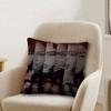 KKatSeye SINGER Pillow Covers Cartoon Sofa Decorative Home Doublesided Printing Short Plush Cute Cushion Cover