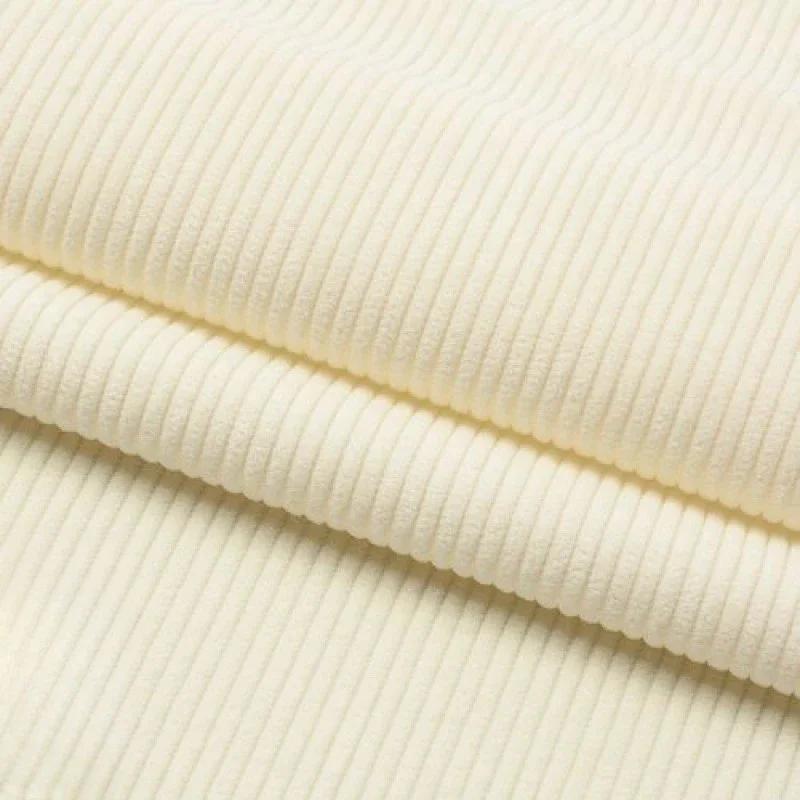 100x140cm Solid Color Corduroy Fabric Shirt Children's Cotton Jacket Sweater Sofa Velvet Cloth Lining DIY Sewing Brocade