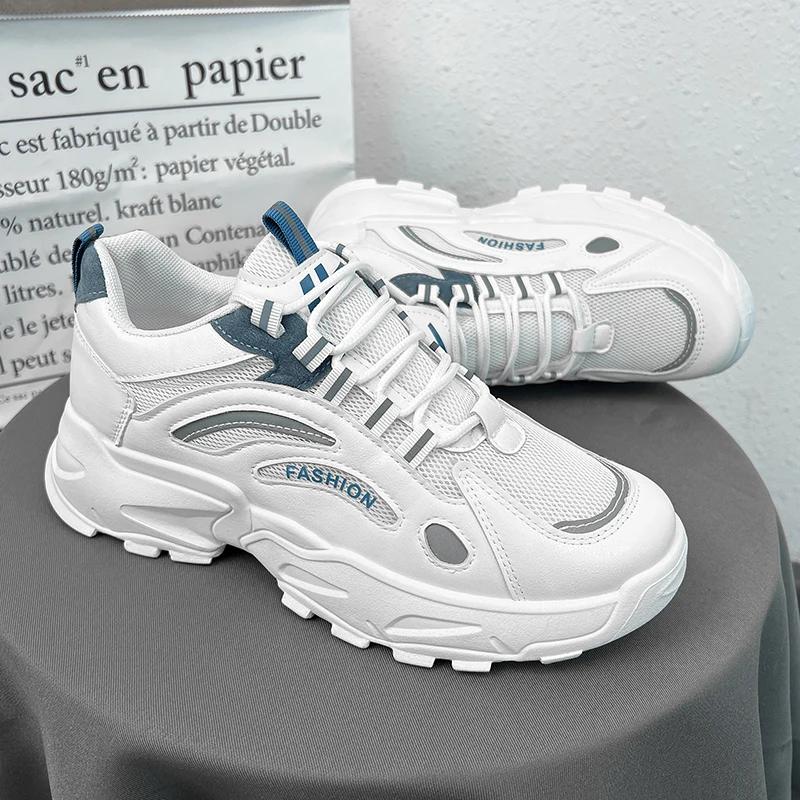 2025 New Casual Sports Dad Shoes for Men Trendy Shoes Men's Sneakers Male Breathable Platform Tenis Masculino Shoes