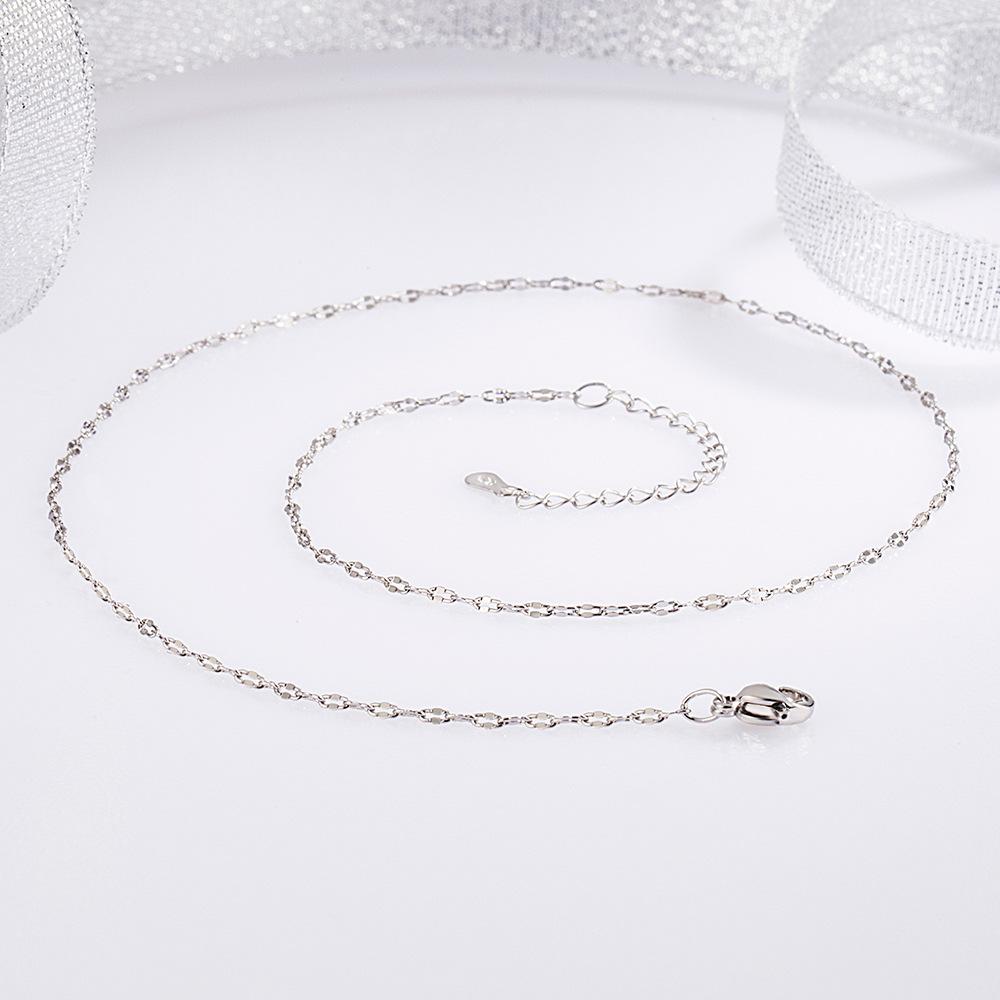 Женская цепочка для губ, регулируемая длина, простое модное ожерелье с высоким чувством, цепочка для ключицы