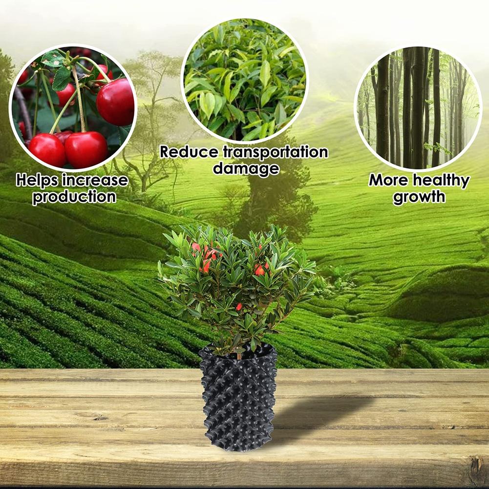 Горшок для рассады из ПВХ для эффективного размножения корней и повышения качества растений