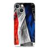 Чехол для телефона iPhone 17 Air Cases iPhone 16 15 12 13 14 Pro Max SE 7 8 Plus iPhone11 Прозрачный Мягкий Чехол Флаг Франции