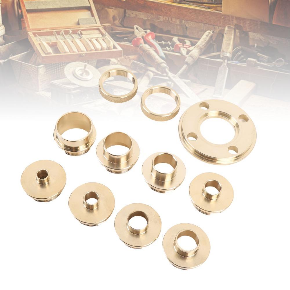 11 Pcs Premium Router Template Guide Brass Router Bushing Guide Set Router Guide Kit Woodworking