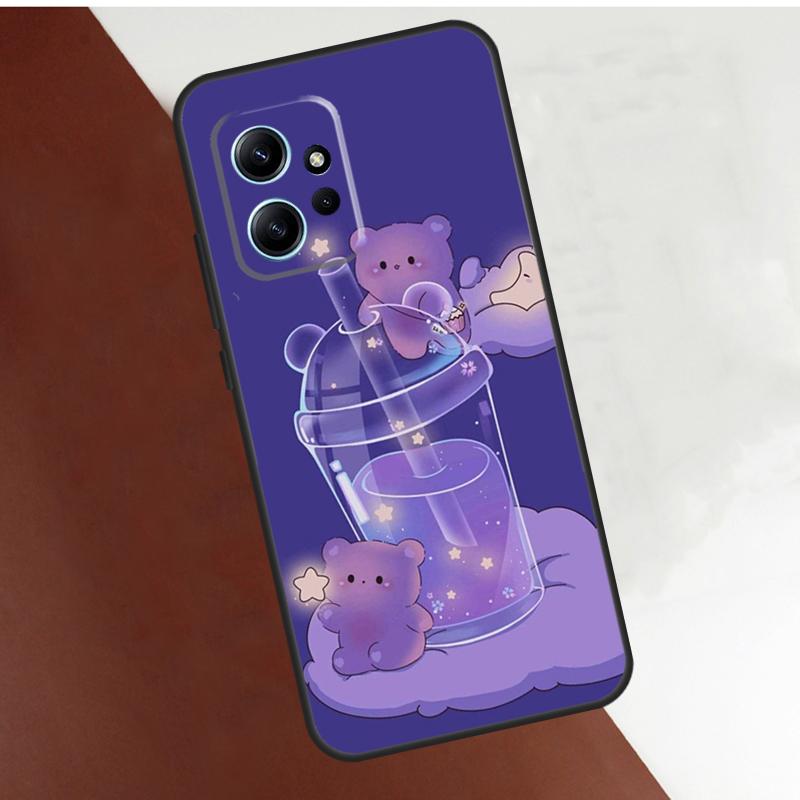 Фиолетовый эстетичный чехол для Xiaomi Redmi Note 10 Pro 8 9 11 12 Pro 9S 10S 11S 12S Чехол для Redmi 12 9 10 C