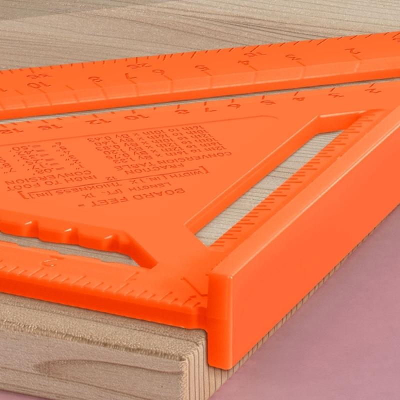 Плотницкий стропильный угольник треугольная линейка инструмент для рисования углов для точных измерений при изготовлении мебели и моделей