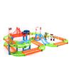 Игрушечный трек для электропоезда, изысканное мастерство, безопасные развивающие игрушки для гоночных автомобилей с кокосом