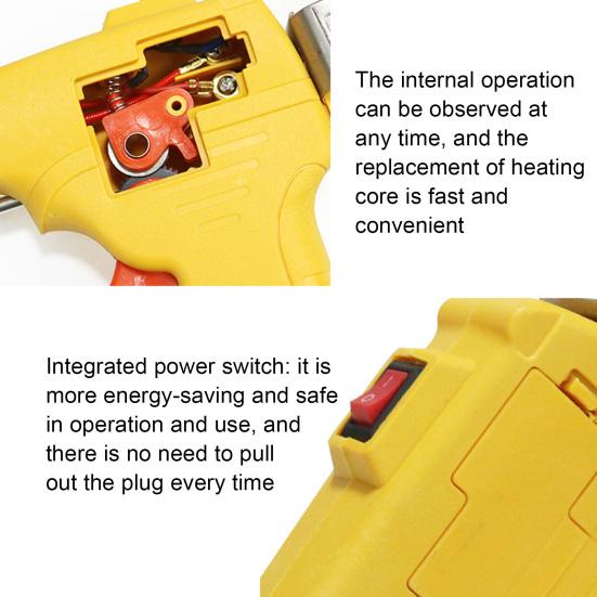 Ручная сварочная оловянная горелка 110 В/220 В, внешний тип нагрева, простой в эксплуатации ручной паяльник, обслуживание