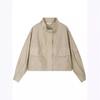 College Style Air Coat Autumn New Versatile Casual Texture Loose Jacket for Women