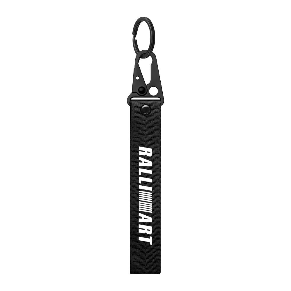 3D Metal Leather Car Styling Emblem Keychain Auto Key Rings for Mitsubishi Lancer 10 Xpander Pajero 4 Montero V73 Evolution Evo