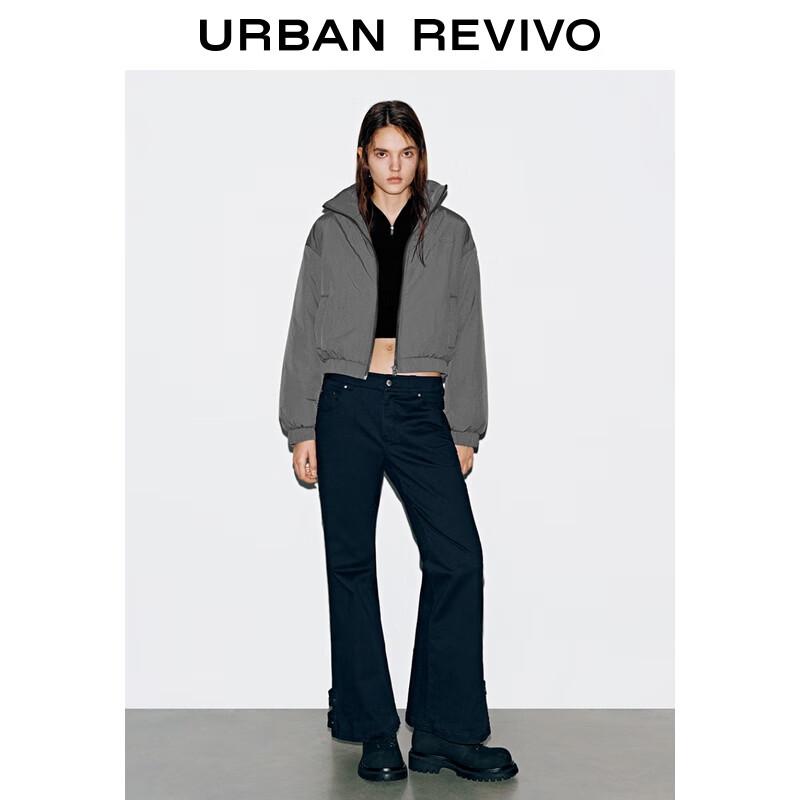 UR Women's 2025 Winter Loose Stand Collar Padded Jacket