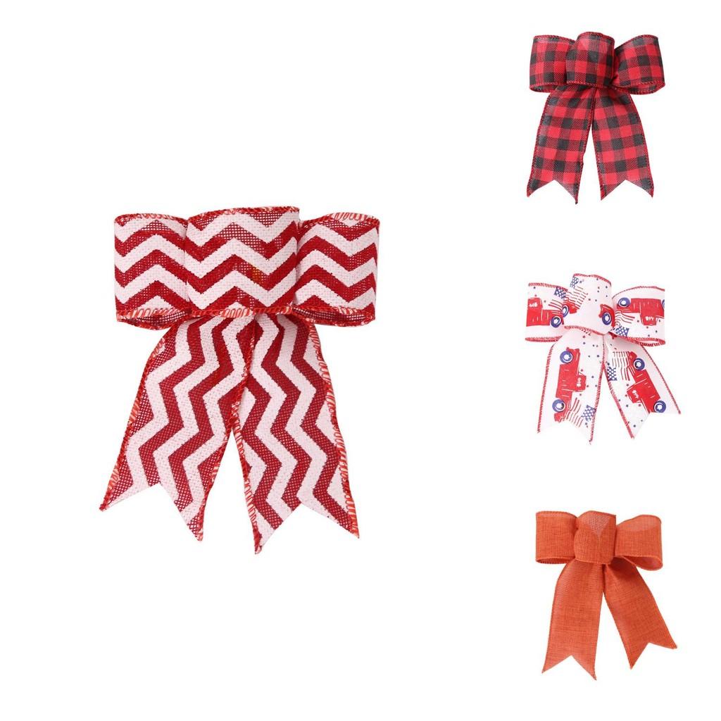 Small Red Vibrant Christmas Bow Adding A Touch Of Color To Festivities Holiday