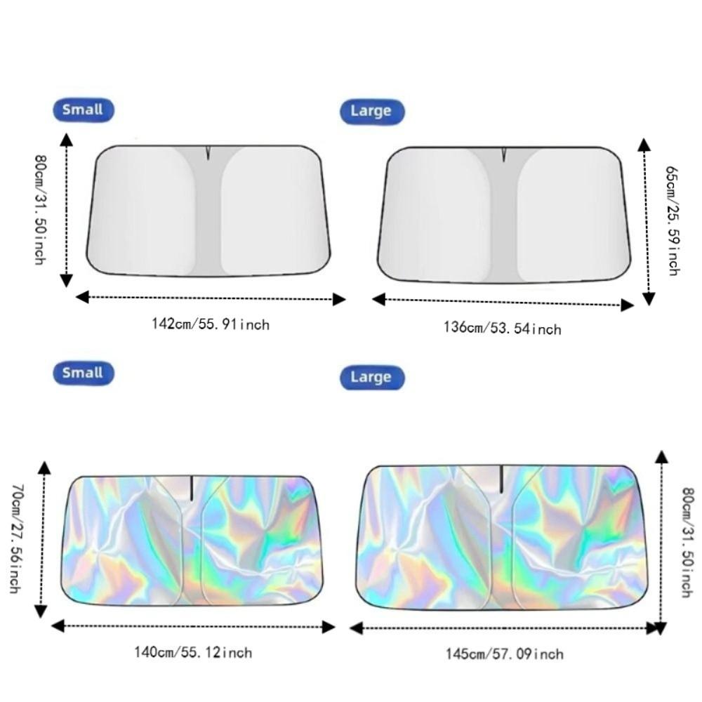 Foldable Car Windshield Sunshade Reflective Car Sun Visor Cover Auto Accessories