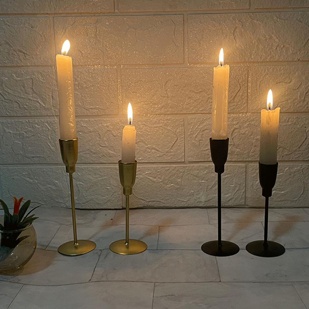 Универсальный железный подсвечник для интимных встреч для особых случаев Подсвечник с антикоррозийным покрытием