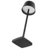 LED Desk Lamp USB Charging Table Lamps for Bar Living Room Reading Light Warm White LightBlack