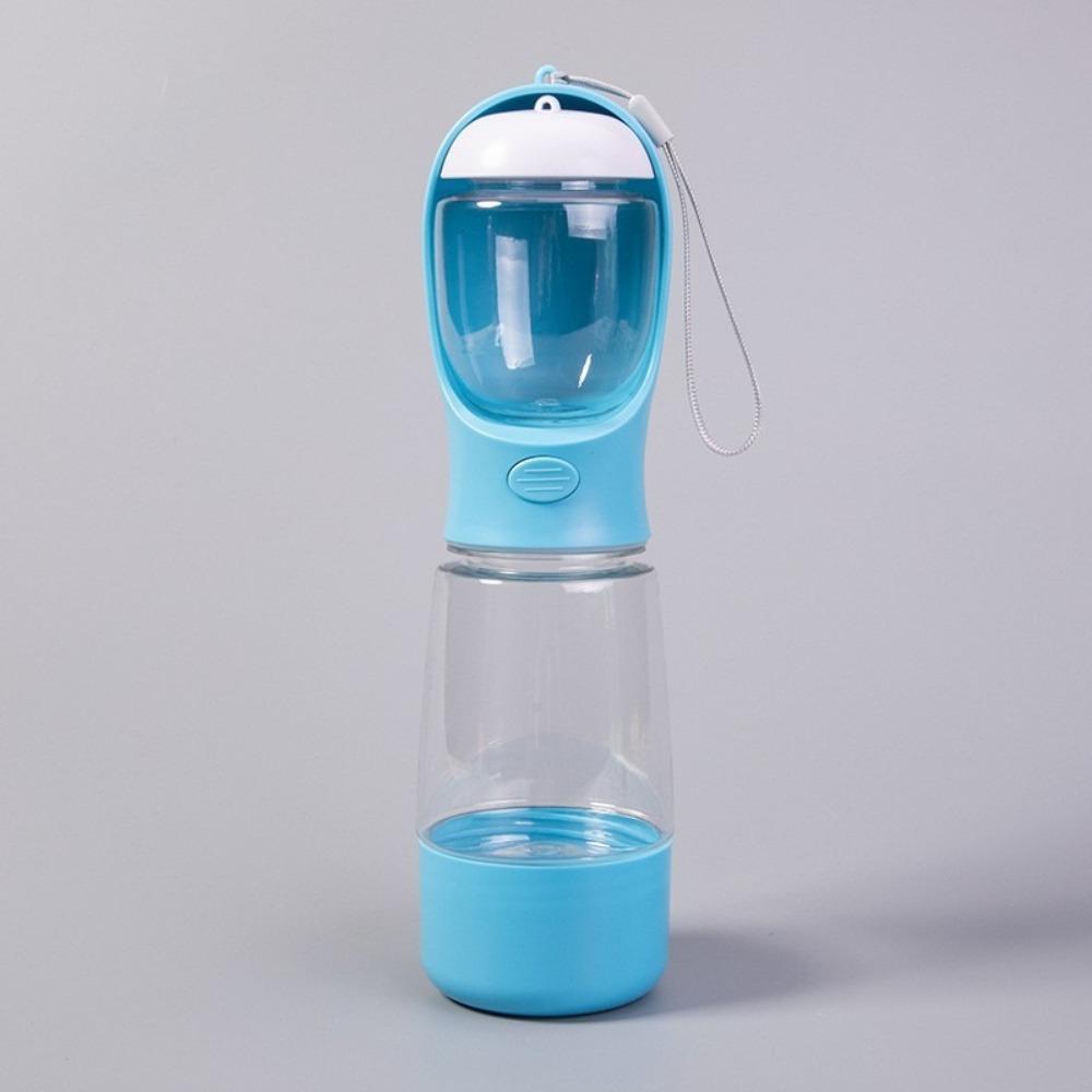 Food Container 3 in 1 Pet Outdoor Companion Cup Portable Leak Proof Dog Food Dispenser Plastic Dog Water Bottle Outdoor Walking