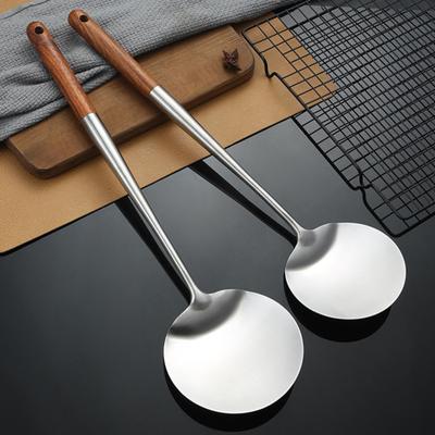 Кухонная лопатка с антипригарным покрытием из нержавеющей стали и термостойкой ручкой для домашней кухни