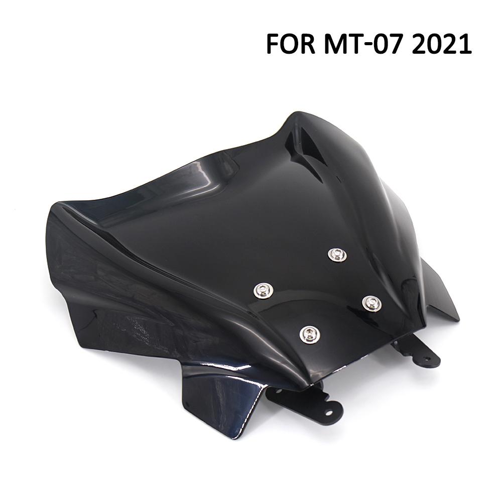 Для YAMAHA MT07 MT-07 MT 07 2021-2024 Мотоцикла Передний Спойлер Ветрового Стекла Ветровик Обтекатель Козырек Ветрозащитный Дефлектор