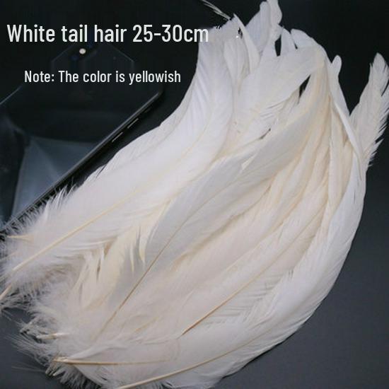 White Feathers for DIY Handmade Clothing & Jewelry Accessories