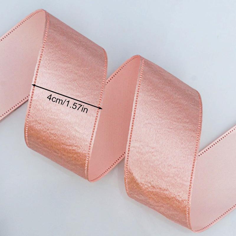 1 шт. бант материал яркий шелковый блестящий лента для вечеринок подарки свадебные цветочные гирлянды упаковка DIY атласная лента подарочная коробка руководство