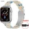 Ремешок из смолы для Apple Watch Band 44 мм, 49 мм, 40 мм, 42 мм, 41 мм, 45 мм, 38 мм, женский браслет IWatch Series 9, 8, 7, 6 SE 5, 4 Ultra2, ремни Correa