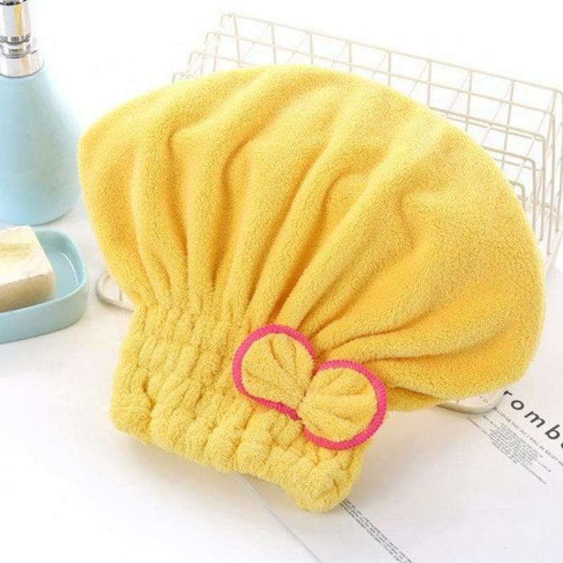 Крышка для сушки волос Микрофибра Ultra Absorbent Hair Dry Wrap Cap Fast Drier