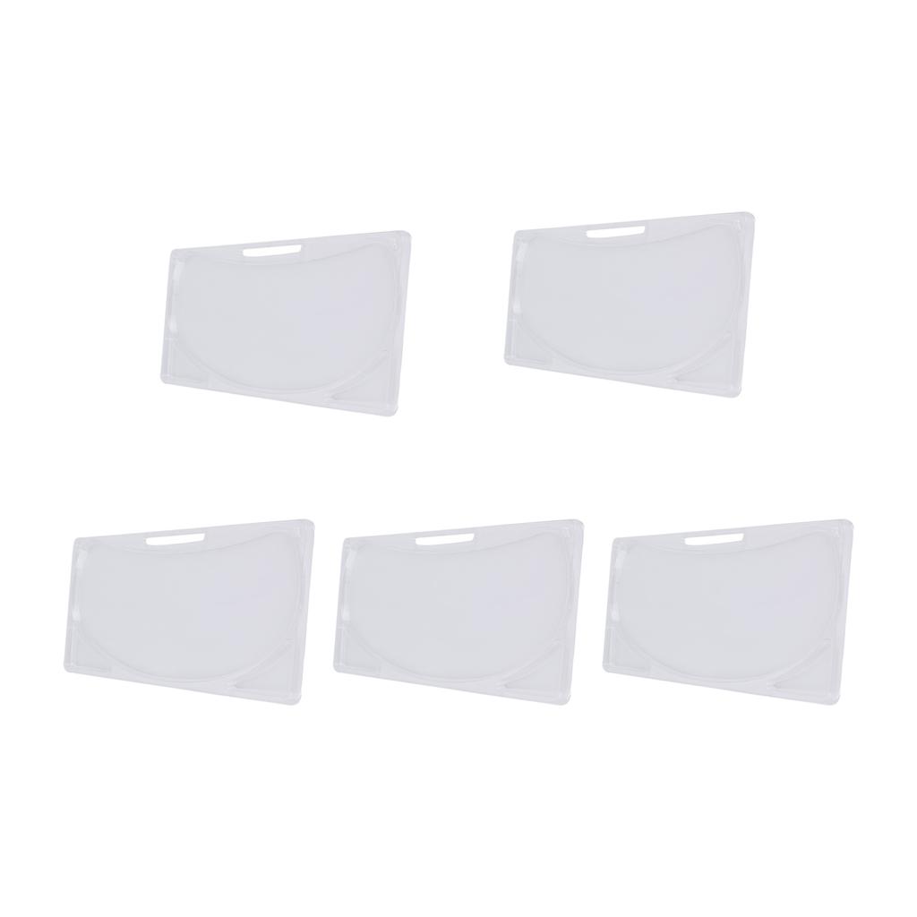 5 шт. Прозрачная самодельная форма для маски для шеи, многоразовый лоток для патчей на шею для производителя масок для лица