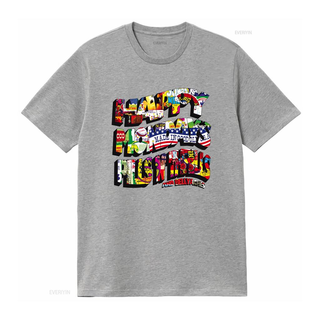 Happy Mondays PILLS N THRILLS Bellyaches Kinky Afro Loose Fit Step On Print T Shirt for USA Market vintage Washed