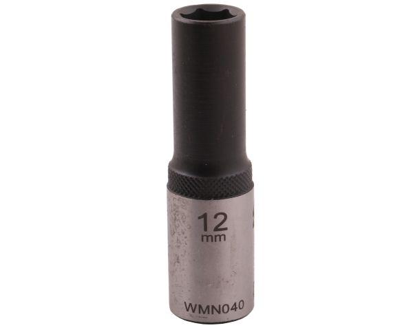 Nasadka Sześciokątna 1/2". 12 Mm. Długa. Crv50Bv30. Din 3124. Waryński