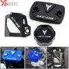 For Yamaha MT03 2022 MT-03 2015- Motorcycle Accessories Front Rear Brake Fluid Reservoir Caps Oil Cover