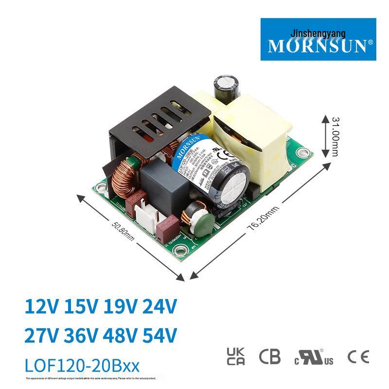 120 В Медицинский импульсный блок питания LOF120-20B24V12V48V-C, Высокая эффективность 95%, Замена Mean Well
