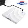 External CD/DVD Drive, USB 3.0 Type-C DVD +/-RW Drive for Laptop, CD DVD Burner, Slim Portable CD DVD Player for Laptop Desktop PC Windows 10/8/7