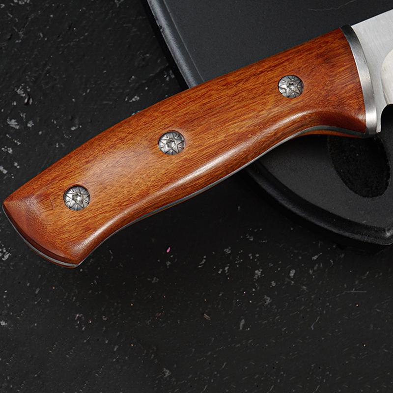 Нержавеющая сталь, кухонный нож для нарезки костей, нож для рыбалки, кемпинга, барбекю, нож для мяса, овощерезка