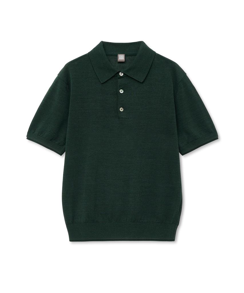 IOLO Solid Silky Half Collar_Dark Green