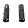 XLR Adapters Male To Male and Male To Female 3 PIN Balanced XLR Coupler Connector for Live Streaming Studio Stage