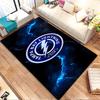 Tampa Bay Lightning Logo Design Patterned carpet, non slip mat suitable for living room and bedroom sofas