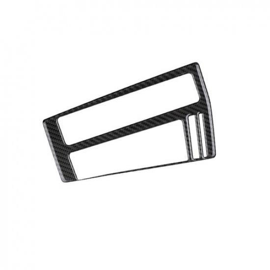 Carbon Fiber Gear Shift Panel Cover Trim Sticker For VW Golf 8 MK8 GTI