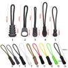 Buckle Suitcase Tent Backpack Zipper Pull Zip Puller Replacement Ends Lock Zips Cord Rope Pullers