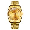 Rhinestone Calendar Mens Watches Business Quartz Watch Wristwatch